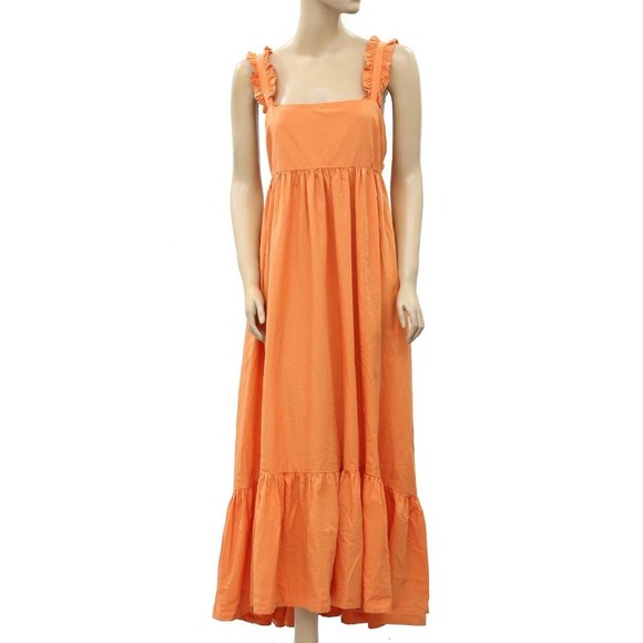 Isabella Maxi Dress Ruffle Xs 